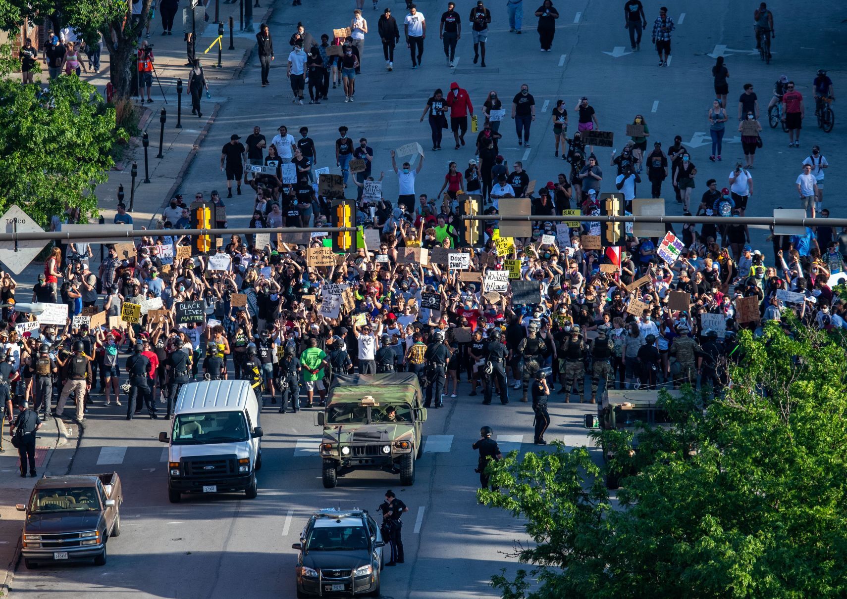 Protest Monday